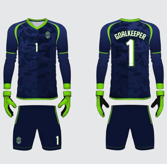Custom Football Goalkeeper Uniforms