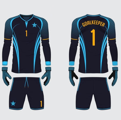 Custom Football Goalkeeper Uniforms